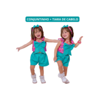 Conjunto Infantil Menina | Roupa Infantil (1, 2 e 3 anos)