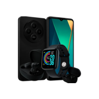 Xiaomi Poco C75 256gb 16 Gbram Fone E Relógio De Brinde + Nf Preto