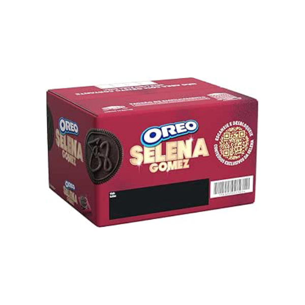 Biscoito Oreo Selena Gomez Pacote - Caixa com 48 unidades de 90g