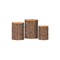 Trio Capa De Cilindro Vest Facil Tema Madeira