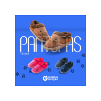 Pantufa Chinelo De Casa Infantil Menino Menina Pelúcia Confortável Inverno TX1147