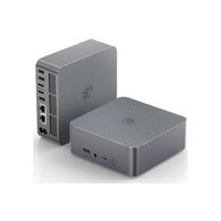 Beelink Mini PC, 5650U Pro AMD Ryzen 5 (até 4,2GHz) 16GB DDR4 RAM 500GB M.2 NVMe SSD Mini Desktop, Dual LAN/Wifi6/BT5.2/USB3.2/4K@60Hz Dual HDMI Display, Office/Home Micro PC