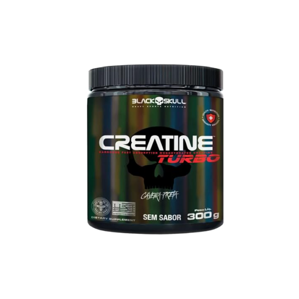 Creatine Turbo (300g), Black Skull