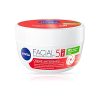 NIVEA Creme Facial Antissinais 100g - Sua fórmula com hidronutrientes e vitamina E é de rápida absorção, firma e reduz linhas de expressão e protege a pele contra os raios UVA/UVB