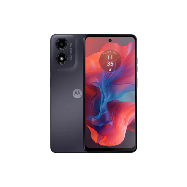 Smartphone Motorola Moto g04s - 128GB 8GB (4GB RAM+4GB Ram Boost) AI Camera 16MP sensor FPS lateral - Grafite