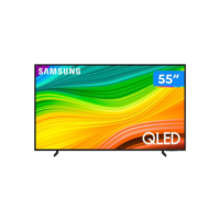 Smart TV 55" 4K UHD QLED Samsung 55Q60DA Wi-Fi Bluetooth Alexa 3 HDMI 2 USB