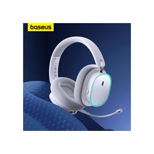 Baseus AeQur GH02 Fones De Ouvido Sem Fio Para Jogos Som De Alta Qualidade Driver De 4 Alto-Falantes 40 Horas De Reprodução De Áudio Laptop E Telefone