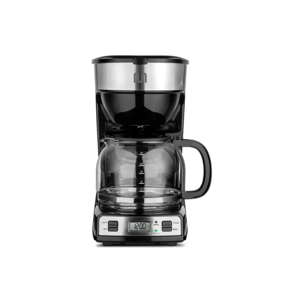 Cafeteira Digital Elétrica 900w 32 Xícaras Jarra De Vidro