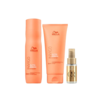 Kit Wella Pro Invigo Enrich Sh 250 Ml + Cd 200ml + Oil 30 Ml