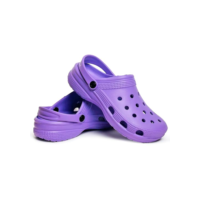 Babuche Feminina Masculina Confotavel Croks Sandalia Papete Ortopédico Solado Em Eva (Lilas, BR, Adulto, Numérico, 39)