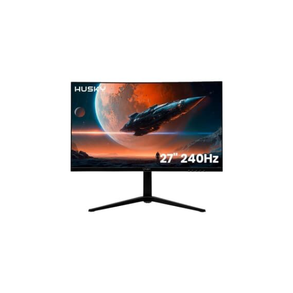 Monitor Gamer Husky Blizzard 27' LED Full HD, 240Hz, 1ms, HDMI e DisplayPort, 99% sRGB, Adaptive Sync, Ajuste de Altura - HGMT006