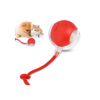 Bola Interativa Pet Inteligente Gato Cão Automática Recarregável Tipo C Brinquedo Gatos Rolamento Inteligente Brinquedos Pets Anti Mordida Brincar Cães Objeto Gato Durável Brinquedo Pet Cores Sortidas