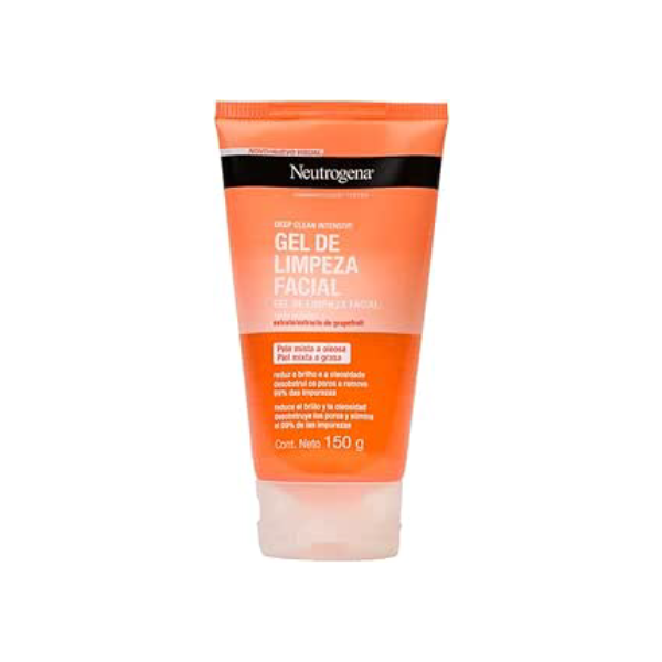Neutrogena Gel de Limpeza Facial Deep Clean Intensive Grapefruit, 150g