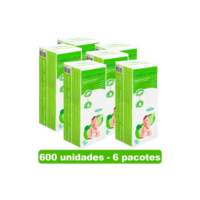 Algodão Bellacotton Quadrado Para Bebê - 6 Pacotes