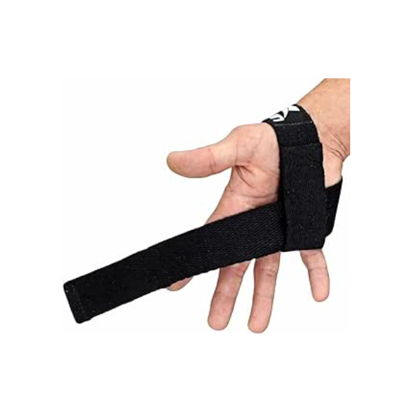 Straps Musculação Muvin – 1 Par – 60cm de Comprimento – Exercícios – Academia – Treino – Levantamento de Peso – Proteção - Haltere - Resistente – Confortável - Luva – Algodão – Leve – Compacto, Preto