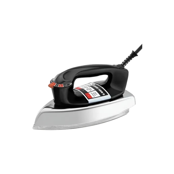 Ferro de Passar Roupa Black Decker Modelo VFA1110TM2 Com Base de Alumínio