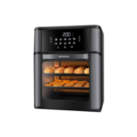 Fritadeira Air Fryer Mondial Oven 12l Afon-12l-bg Preta Cor Preto