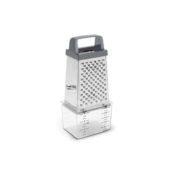 Ralador 4 Faces com Coletor - Brinox Top Pratic 20,5 cm Aço Inox