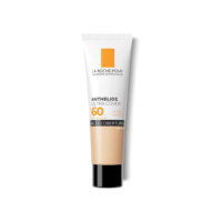 La Roche-Posay, Ultra Cover, Protetor Solar com Cor e Performance de Maquiagem, 12h de cobertura de base em uma única camada, Textura Fluida, Oil free, Toque Seco, FPS60, 30g