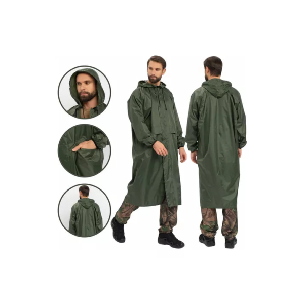 Capa De Chuva P/ Pesca Pescaria Militar Reforçada Epi Oferta