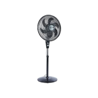 Ventilador de Coluna Mallory Delfos TS+ 126W, Silencioso, Com Hélice de 6 pás - PR-GR - 127V