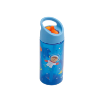 Garrafinha Aventuras Astronauta, Buba, 400ml, Azul