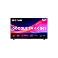 Smart Tv 50 Led 4k Ultra Hd Semp Tcl S61 Google Tv