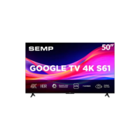 Smart Tv 50 Led 4k Ultra Hd Semp Tcl S61 Google Tv