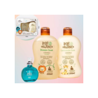 Kit Shampoo + Condicionador + Colônia Suave Bebê Orgânico - 430 ml