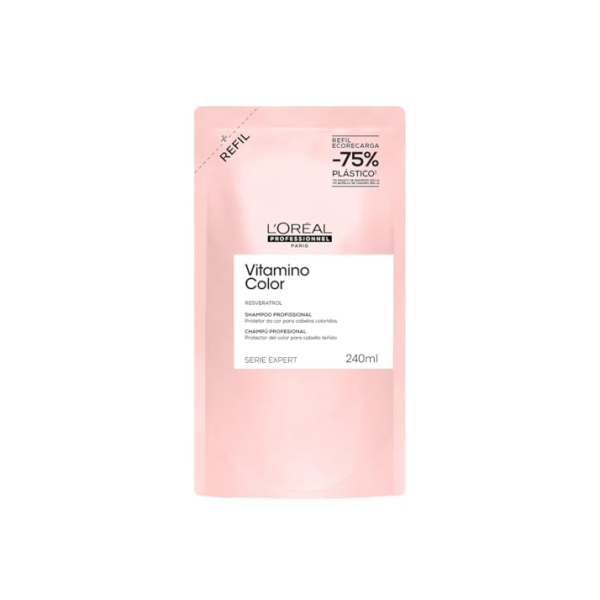 L’Oréal Professionnel | Vitamino Color Shampoo Refil | Com Resveratrol para cabelos coloridos | SERIE EXPERT | 240ml