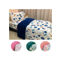 Coberdrom Edredom Grosso Colcha De Solteiro Infantil Menina/ Menino - Inverno - Manta Soft Plush e Algodão Macio