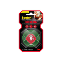 Scotch, 3M, Fixa Forte, Fita Dupla Face, Fixação Extrema, 24mm x 2m