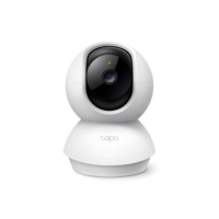Camera de Segurança Wi-Fi 360º, 1080p Full HD TP-Link Tapo C200, Visão Noturna, Audio de duas vias, Detecção de Movimentos, Trabalha com Alexa, 512G de Armazenamento Local, Armazenamento na Nuvem