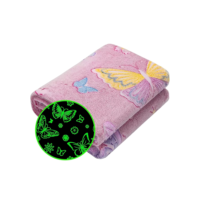 Manta Cobertor 1,80x2,00 Mt infantil Brilha No Escuro