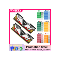 PUSKILL DDR4 DDR3 Memoria Ram 32GB 16GB 8GB 1.2V 3200MHz 2666MHz 1600MHz 1.5V Desktop Cooling Vest Memória