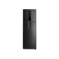 Geladeira Electrolux Frost Free Inverter 390L Efficient AutoSense Duplex Black Inox Look (IF43B) - 220V