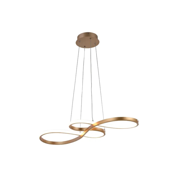 Lustre pendente LED Nitrolux moderno sala quarto cozinha 40W LP-016