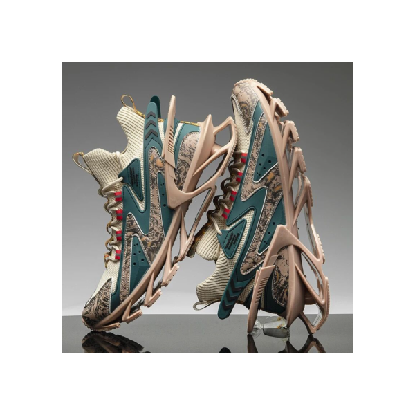 Tênis de corrida respirável de luxo masculino, Tênis Casual Masculino, Treinador de tênis, Mocassins Moda Corrida