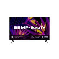 Smart TV Semp 32 Polegadas LED HD R6610 WiFi Roku TV Google Assistente 3 HDMI Dolby Audio 32R6610