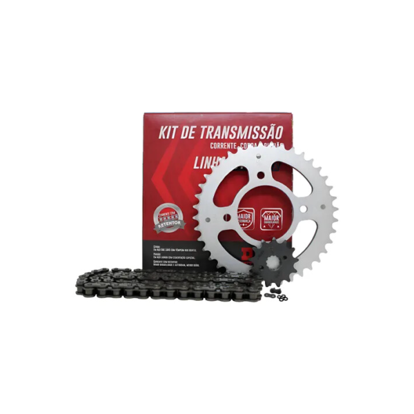 Kit Relação Did Cb 250f Twister Cb250f Retentor Premium Prata