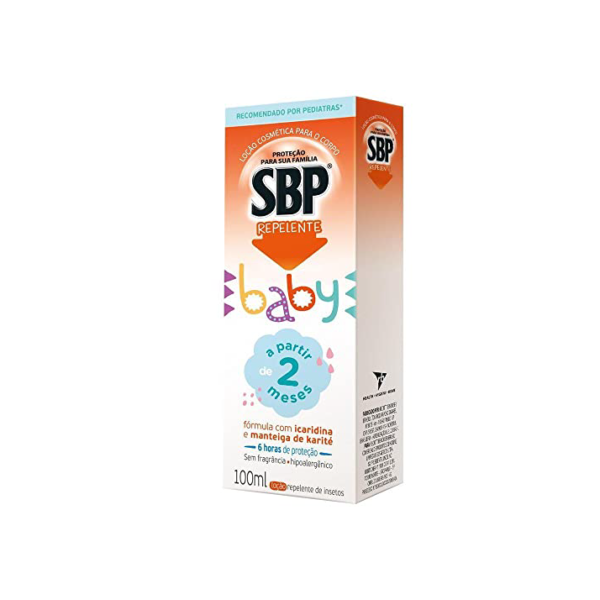 Repelente para Bebê SBP Baby Loção Corporal com Icaridina 100ml