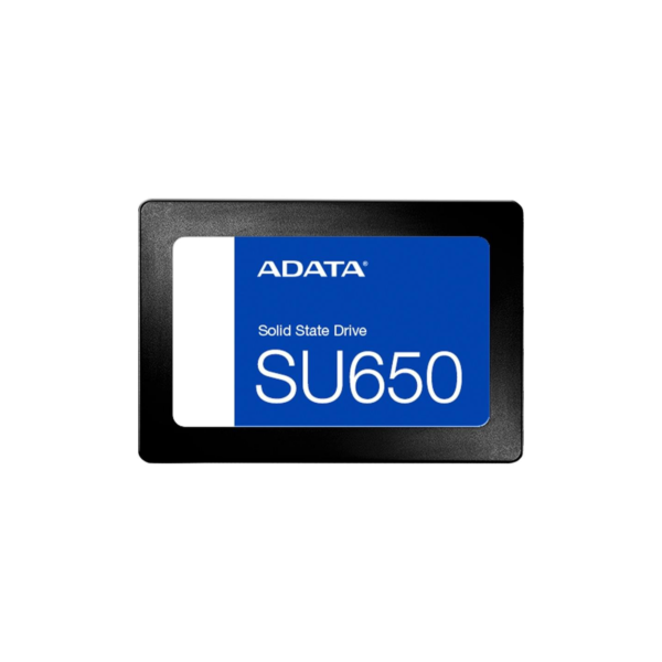 SSD Adata SU650, 960GB, SATA III, 2.5", Leitura: 520MB/s, Gravação: 450MB/s, Preto - ASU650SS-960GT-R