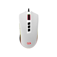 Mouse Gamer Redragon Cobra V2 Special Edition Cypher Branco e Preto RGB M711A-RGB