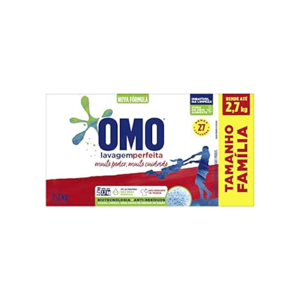 OMO Sabão Em Pó Lavagem Perfeita 2.2Kg