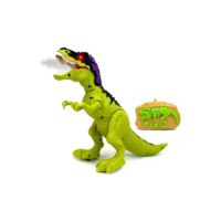 Brinquedo Dinossauro T-rex Com Fumaça Som Controle Remoto
