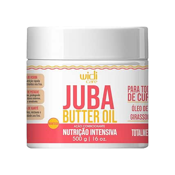 Widi Care - Trat Cap Juba Widi Care 500G Nutricao Intensiva Butter Oil