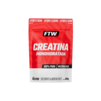 Creatina Monohidratada 100% Pura Refil 500g - FTW
