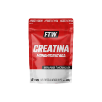 Creatina Monohidratada 100% Pura Refil 500g - FTW