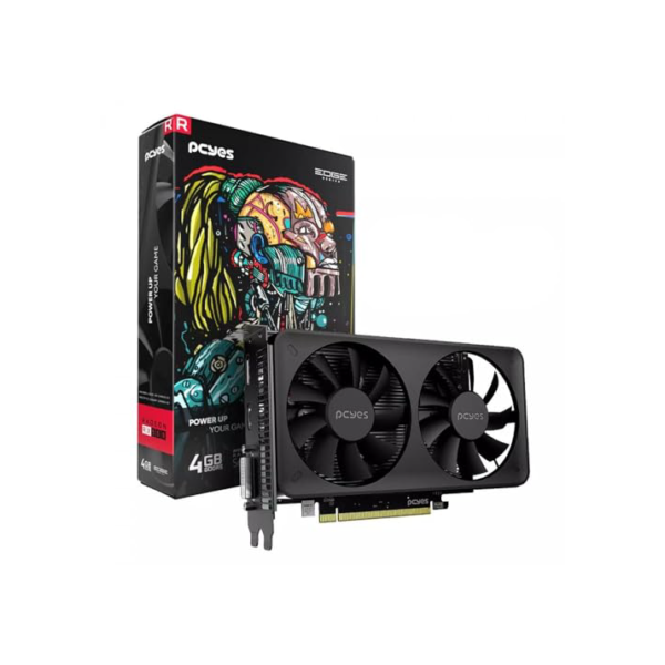 GPU RX 550 4GB GDDR5 128 Bits Dual-Fan Projeto Edge PVEX5504GBDF – Pcyes