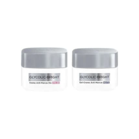 Kit L'Oreal Paris Anti-Marcas Glycolic-Bright Creme dia FPS30 49g + Gel-Creme noite 49g